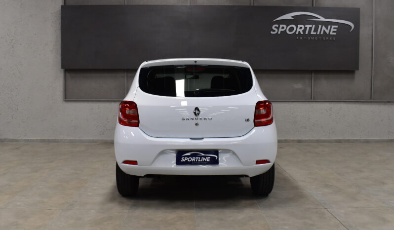 RENAULT SANDERO AUTHENTIQUE 1.6 2017 lleno